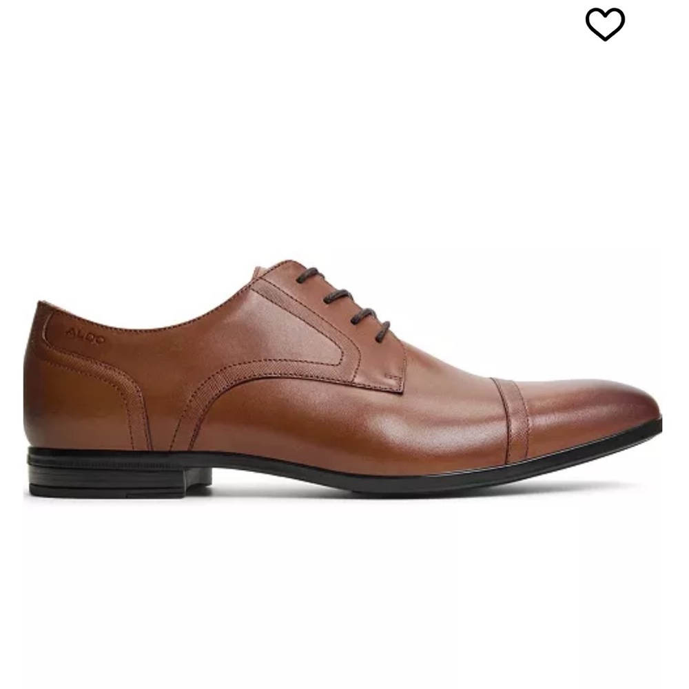 Aldo Leather Derby Lace Up Dress Shoe